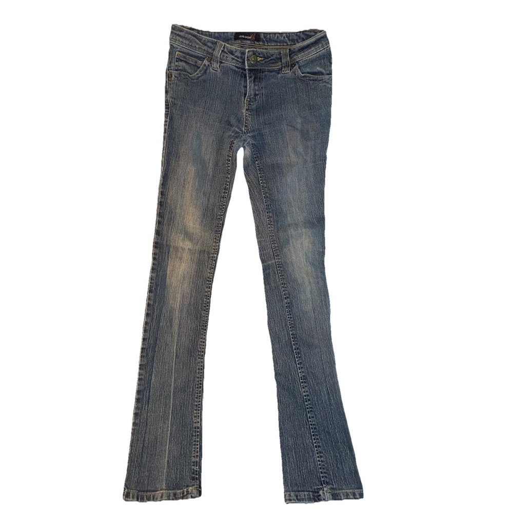 Level Eight L8 Jeans Women's Size 0 Blue‎ Low-Rise Straight Pants